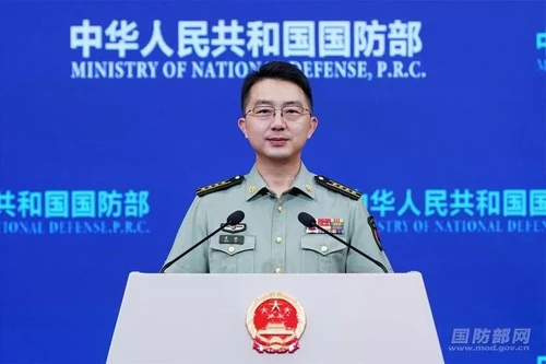 Jiang Bin, portavoz del Ministerio de Defensa Nacional de China y subdirector general de su Oficina de Información. (Foto: CMG)