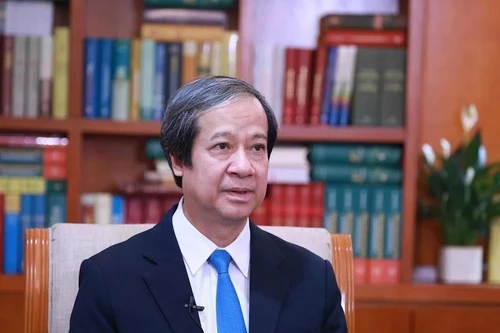 El ministro de Educación y Formación, Nguyen Kim Son (Fuente: VNA)