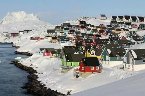 Nuuk, capital de Groenlandia. (Foto: Xinhua/VNA)