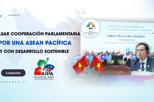Impulsar cooperación parlamentaria por una Asean pacífica y con desarrollo sostenible