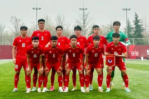 Selección sub-23 de fútbol de Vietnam. (Foto: VFF)