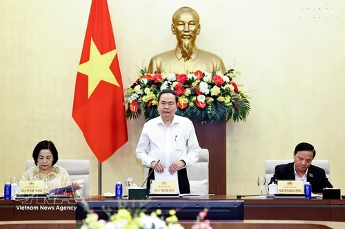 El presidente de la Asamblea Nacional de Vietnam, Tran Thanh Man. (Foto: VNA)