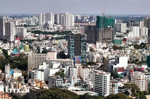 Panorama de Ciudad Ho Chi Minh. (Foto: VNA)