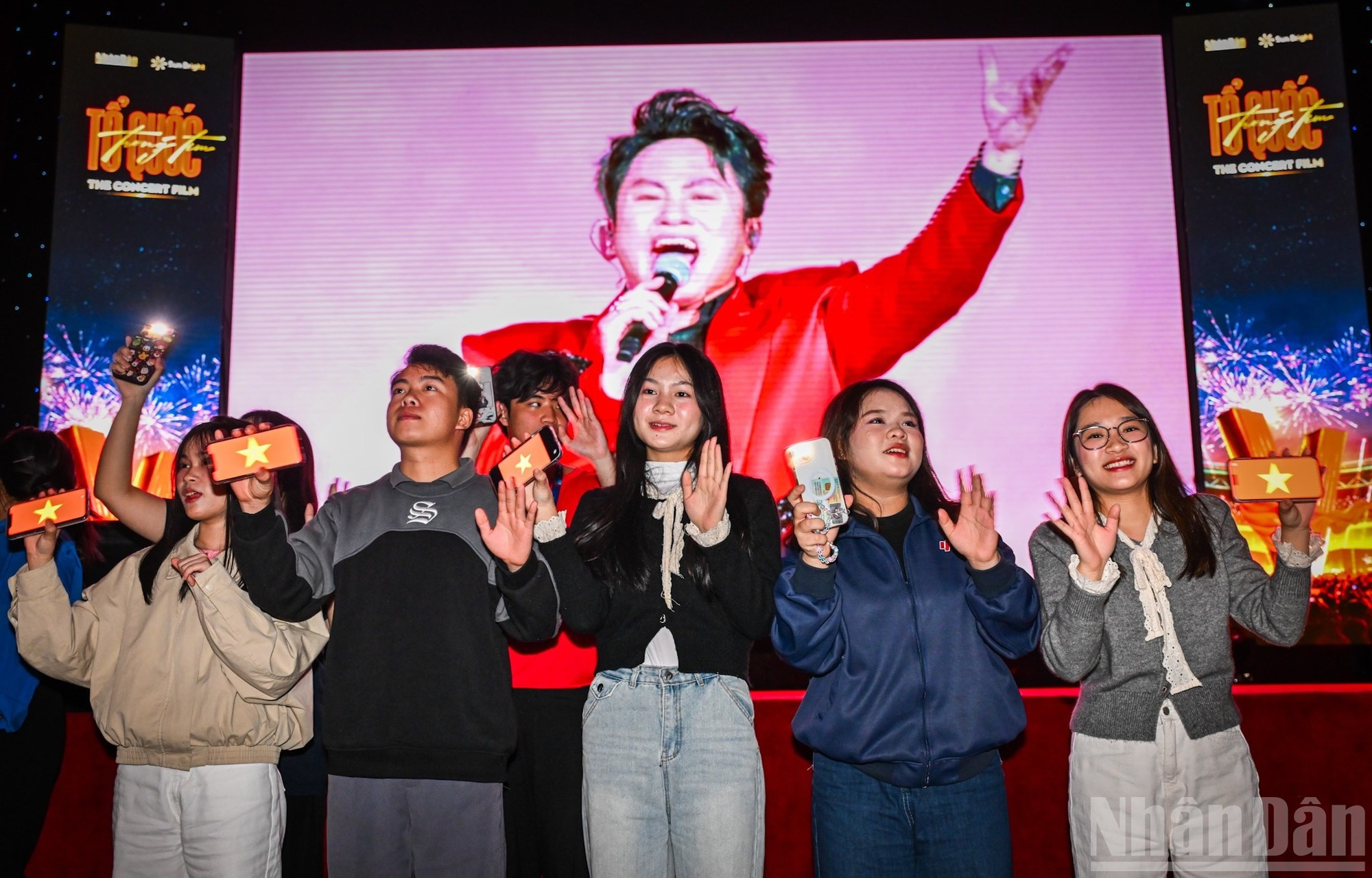 Todos unidos a una cadencia única, la del amor inmenso a la Patria.