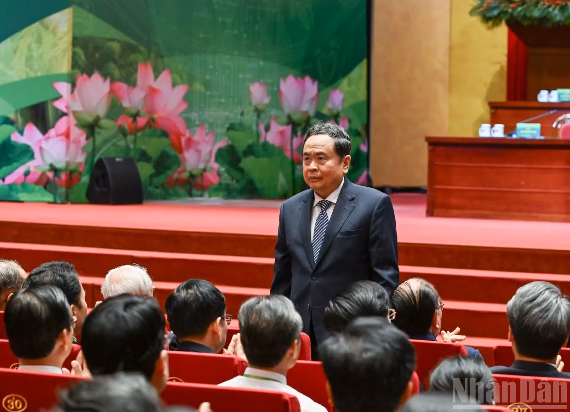 El presidente de la Asamblea Nacional, Tran Thanh Man, asiste al IX Congreso Nacional de la Unión de Agricultores de Vietnam, correspondiente al mandato 2026-2031.