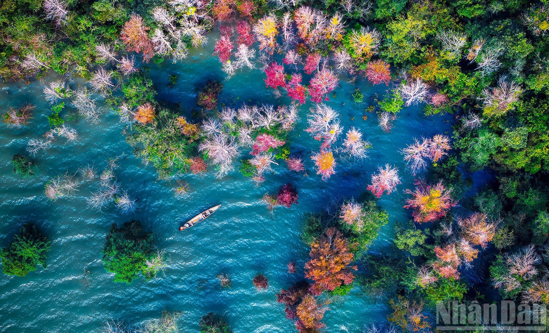 La sinfonía de colores en el oeste de Quang Tri. (Foto: Duc Thanh) La sinfonía de colores en el oeste de Quang Tri. (Foto: Duc Thanh)