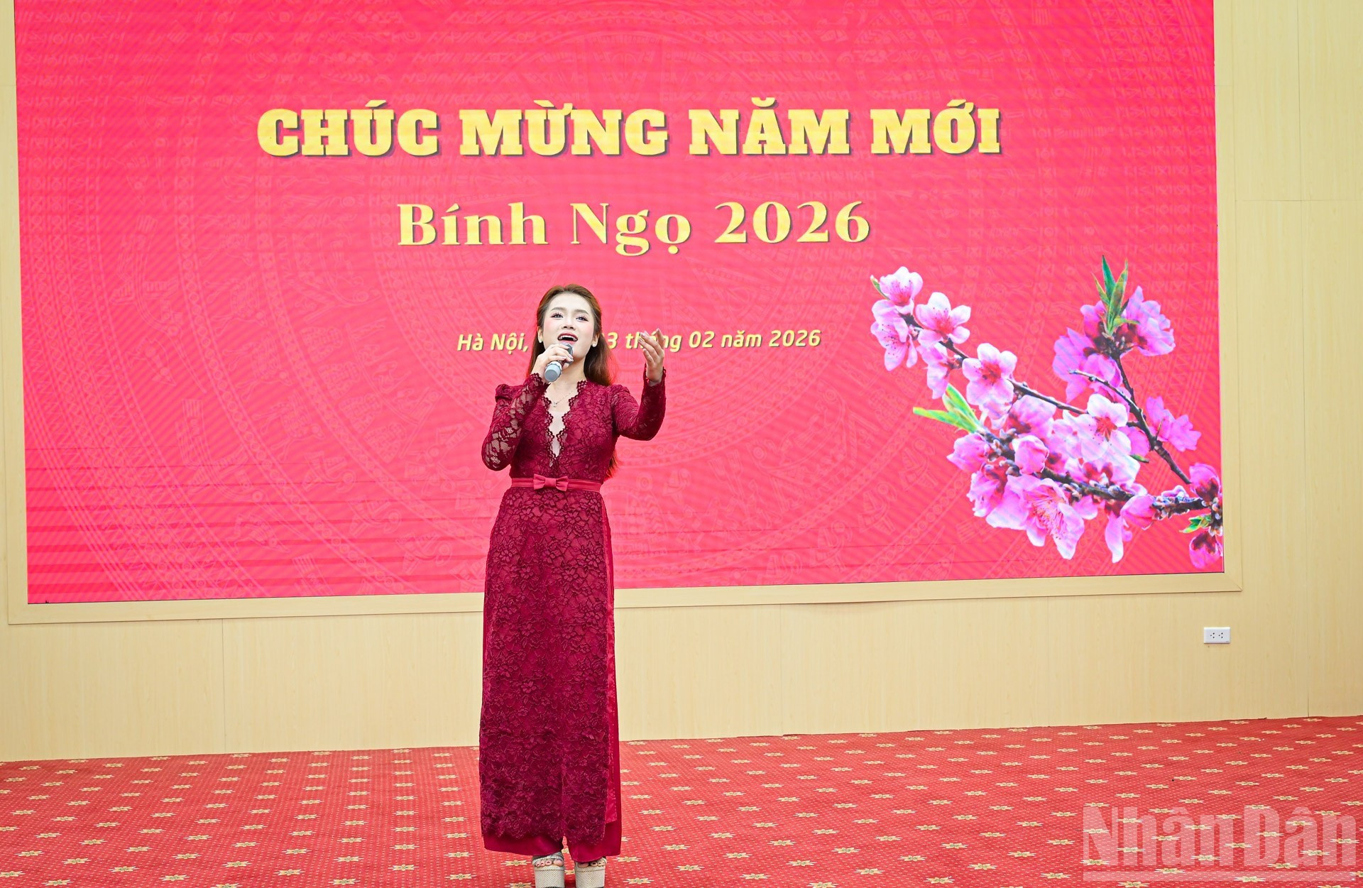 Una actuación artística en el encuentro.