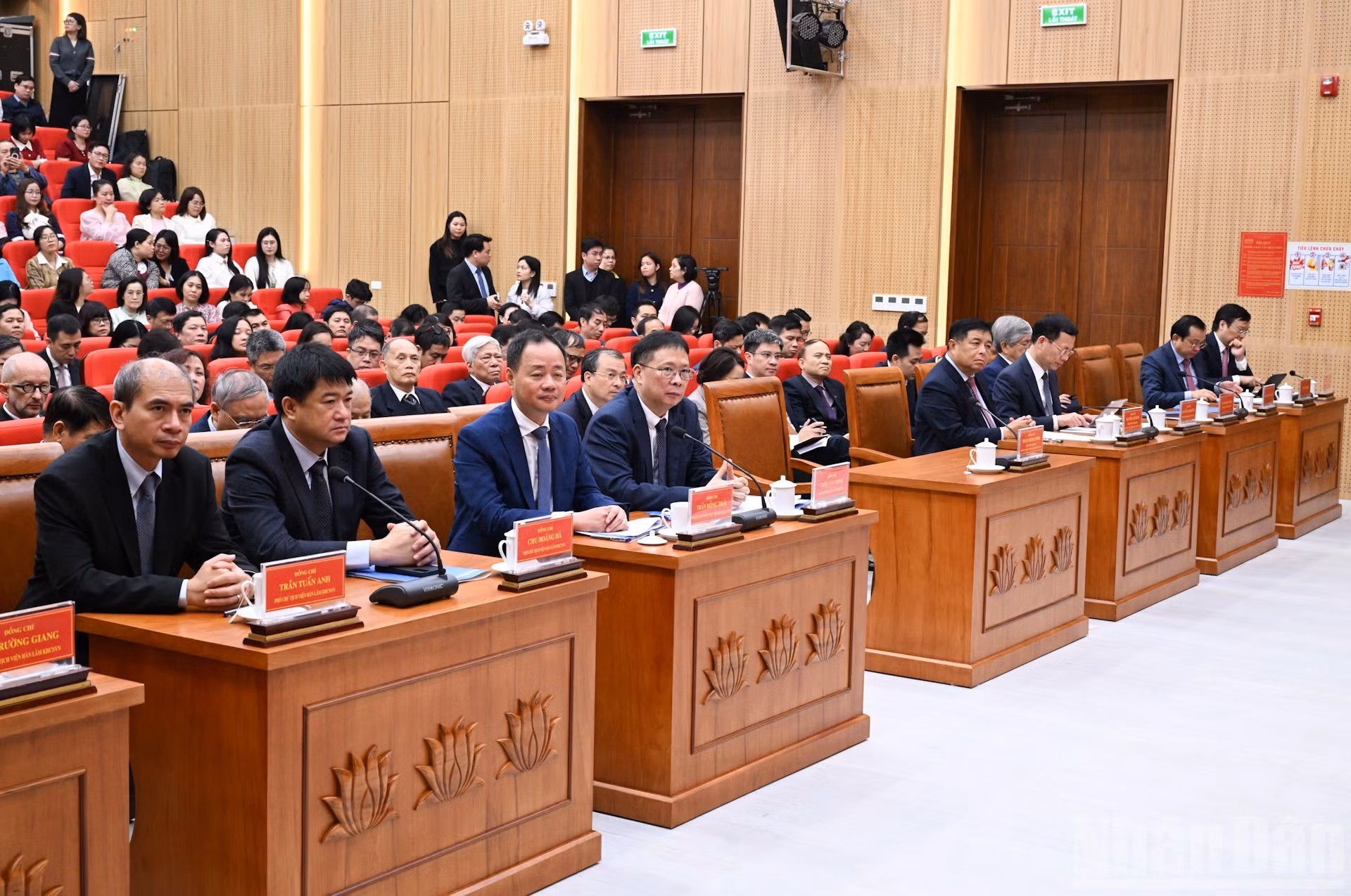 Delegados a la reunión.