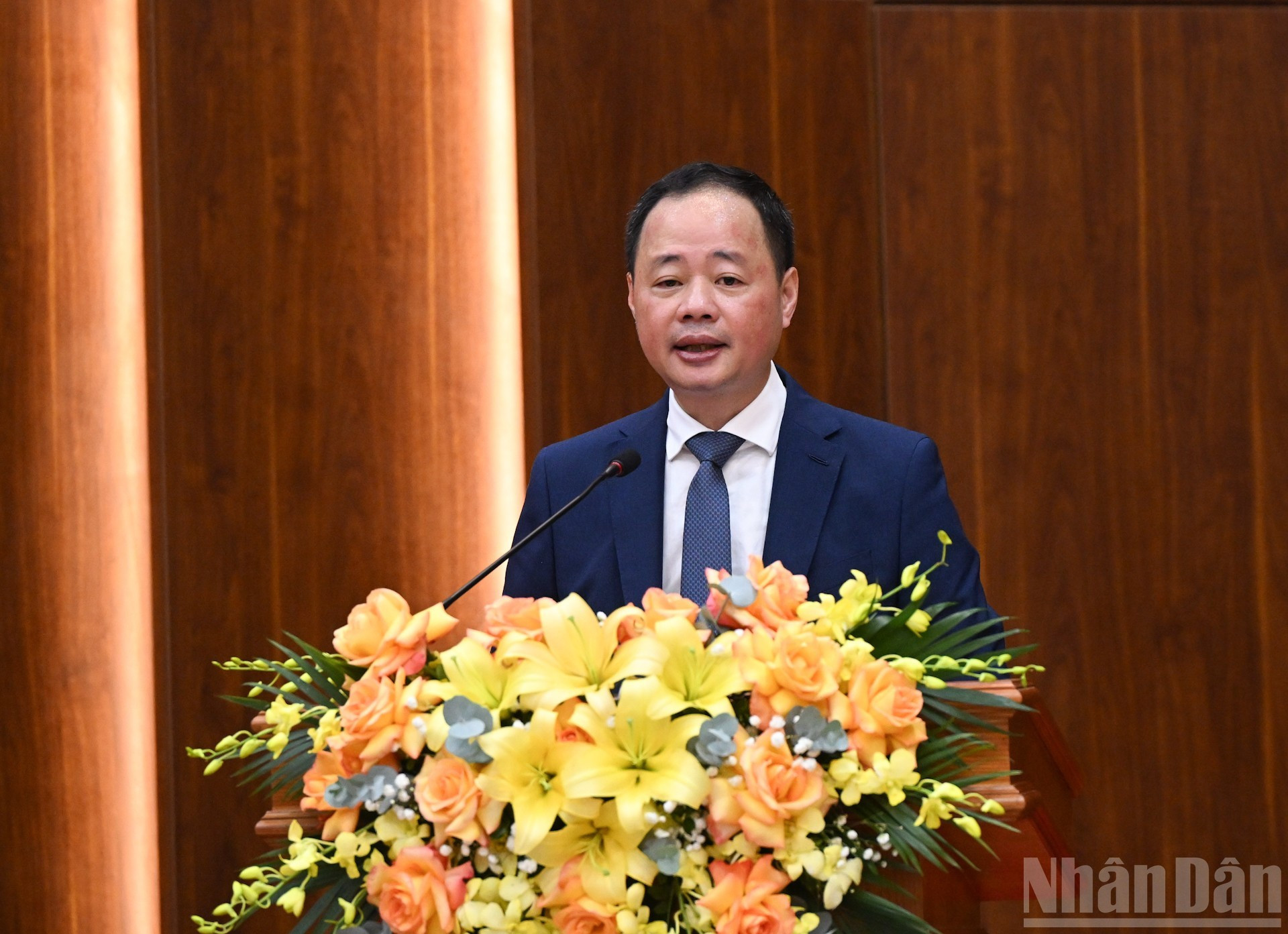 El vicepresidente permanente de la Academia de Ciencia y Tecnología de Vietnam, Tran Hong Thai, tiene la palabra.
