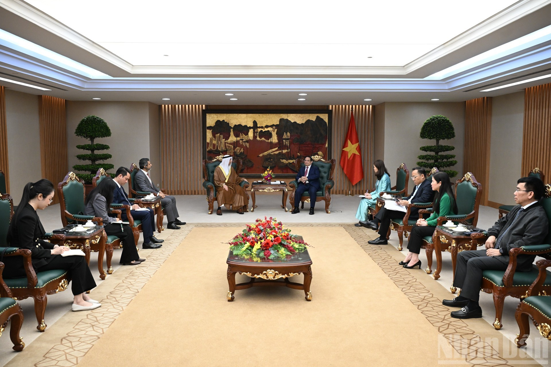 Panorama de la cita.