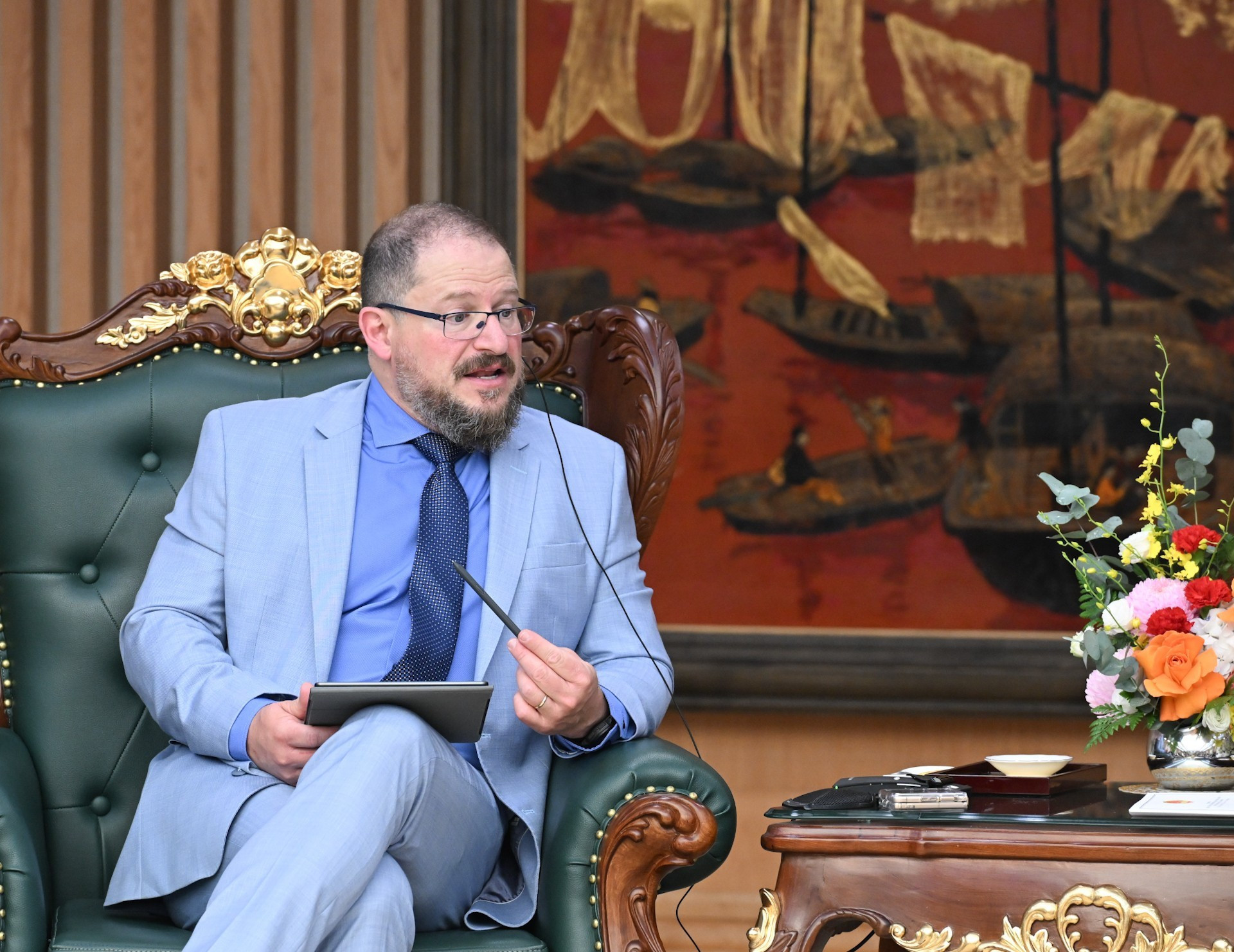 Cristiano Amon, presidente y director ejecutivo del grupo Qualcomm.