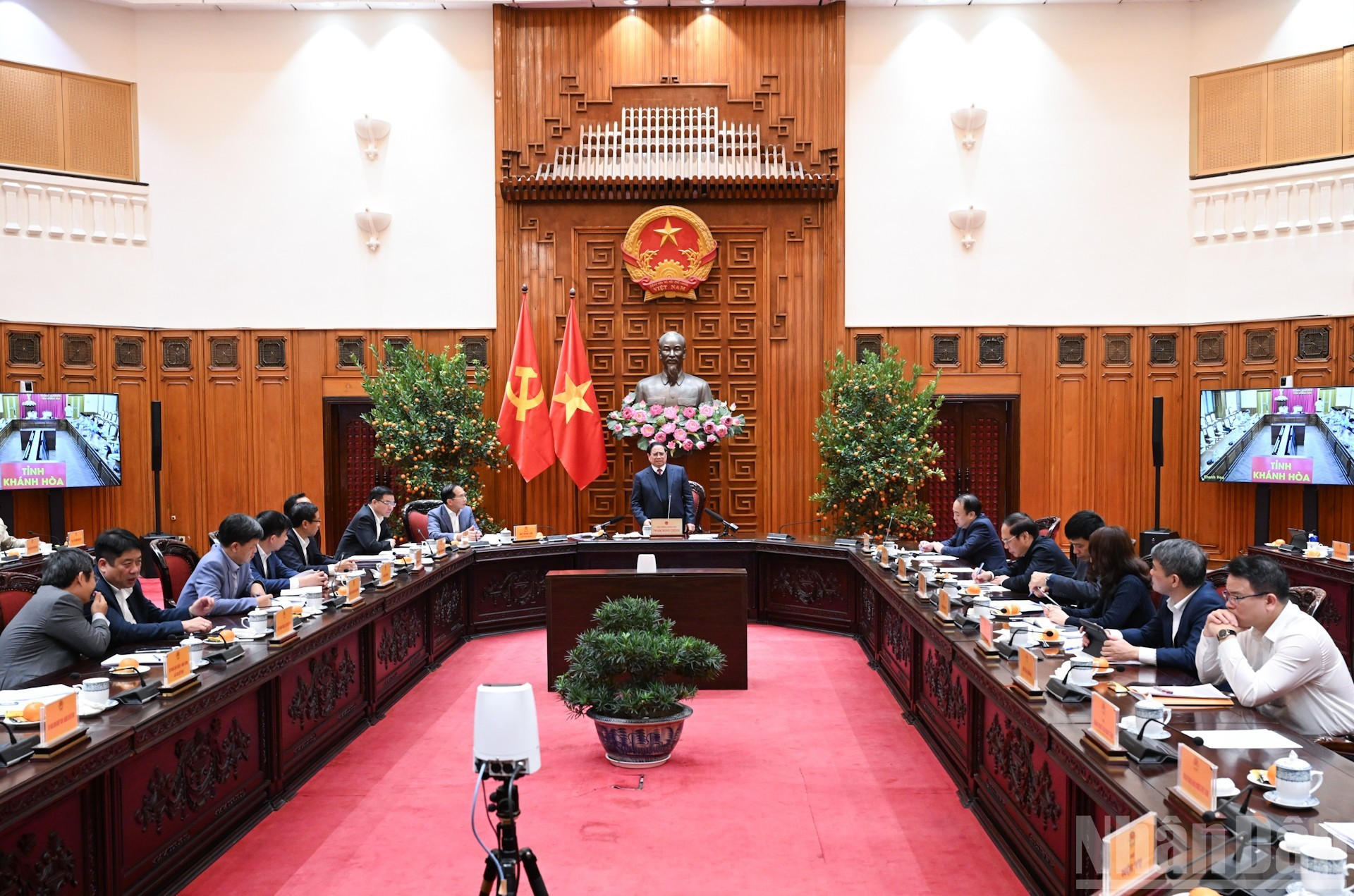 Panorama de la reunión.