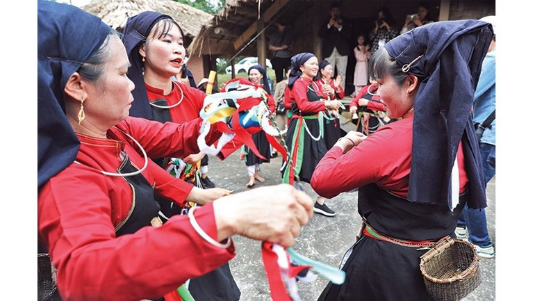 Vista de un juego en el festival.