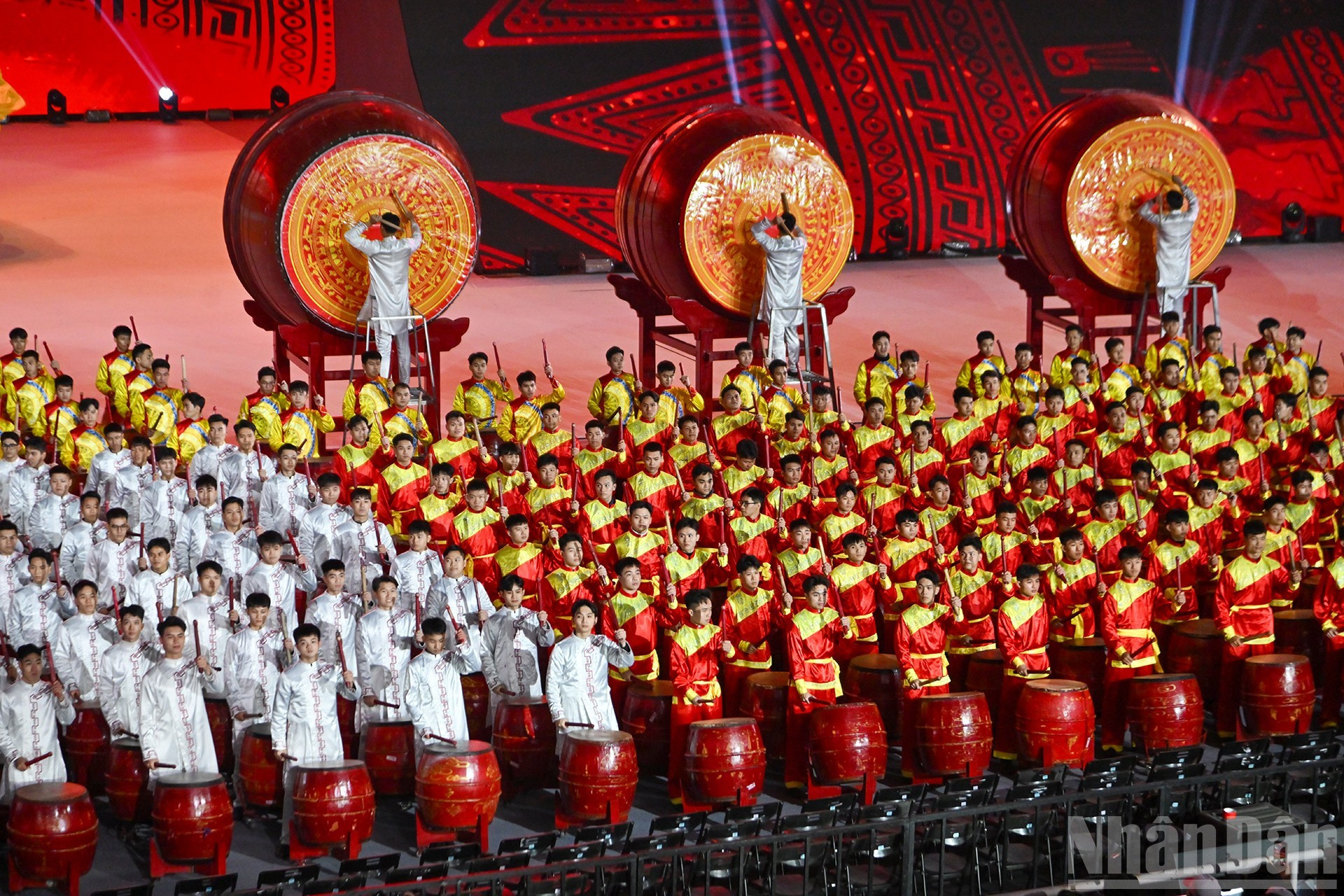 Una actuación en la velada.