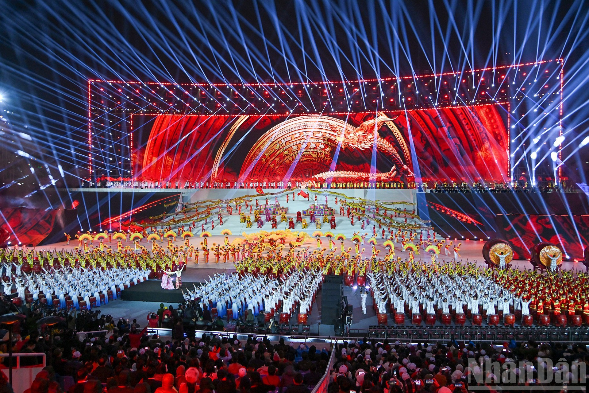 Una actuación en la velada.