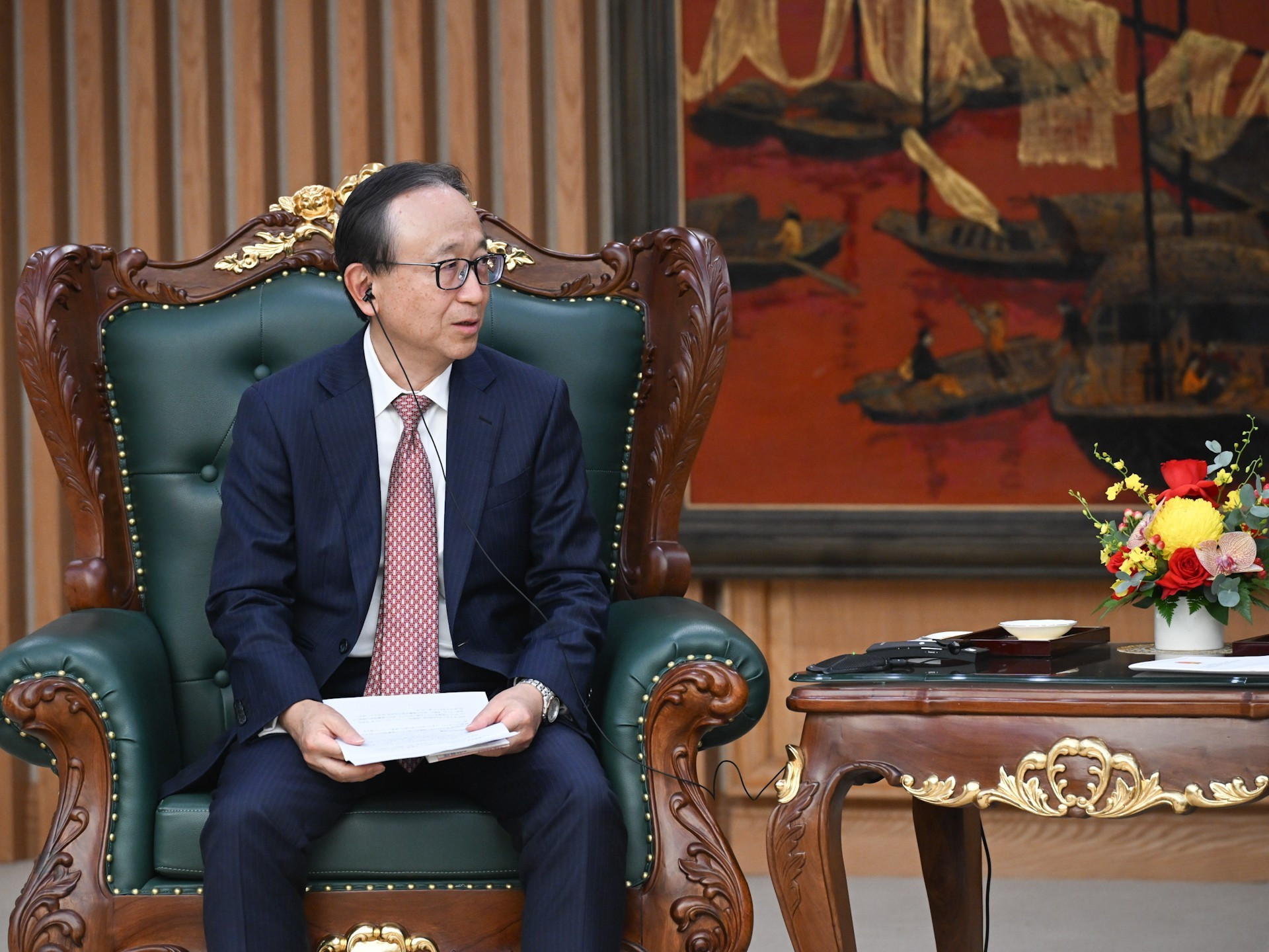 El director general de la corporación MUFG, Hironori Kamezawa.