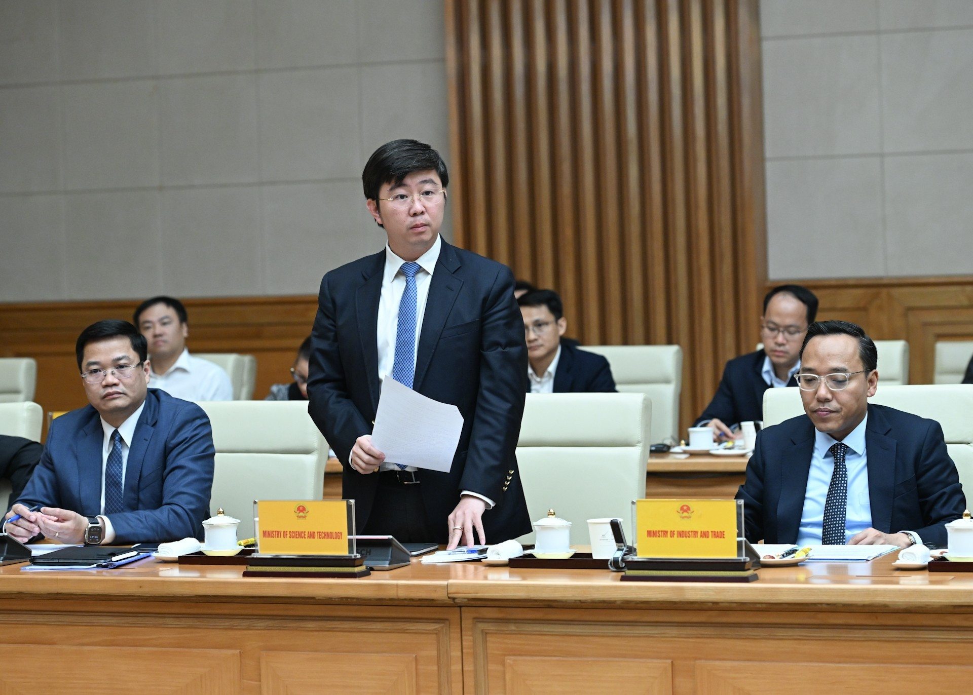 El viceministro vietnamita de Ciencia y Tecnología Bui Hoang Phuong.