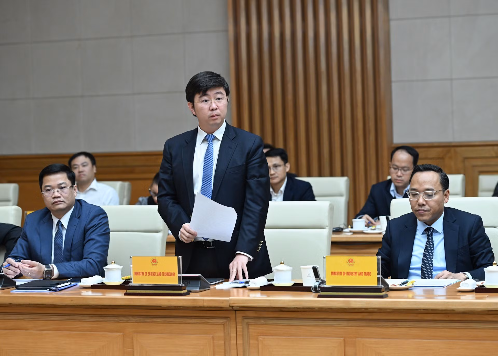 El viceministro vietnamita de Ciencia y Tecnología Bui Hoang Phuong.