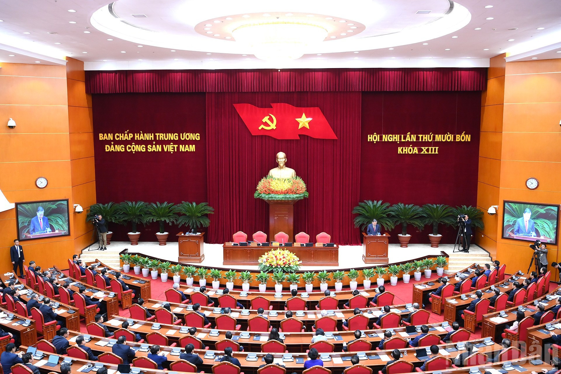 Panorama de la ceremonia.