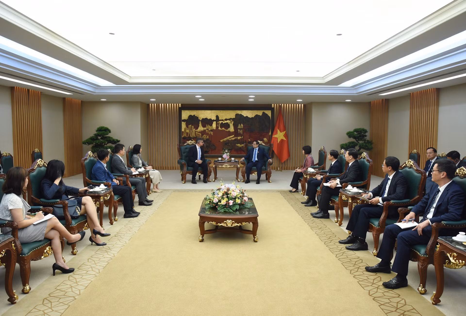 Panorama de la cita.