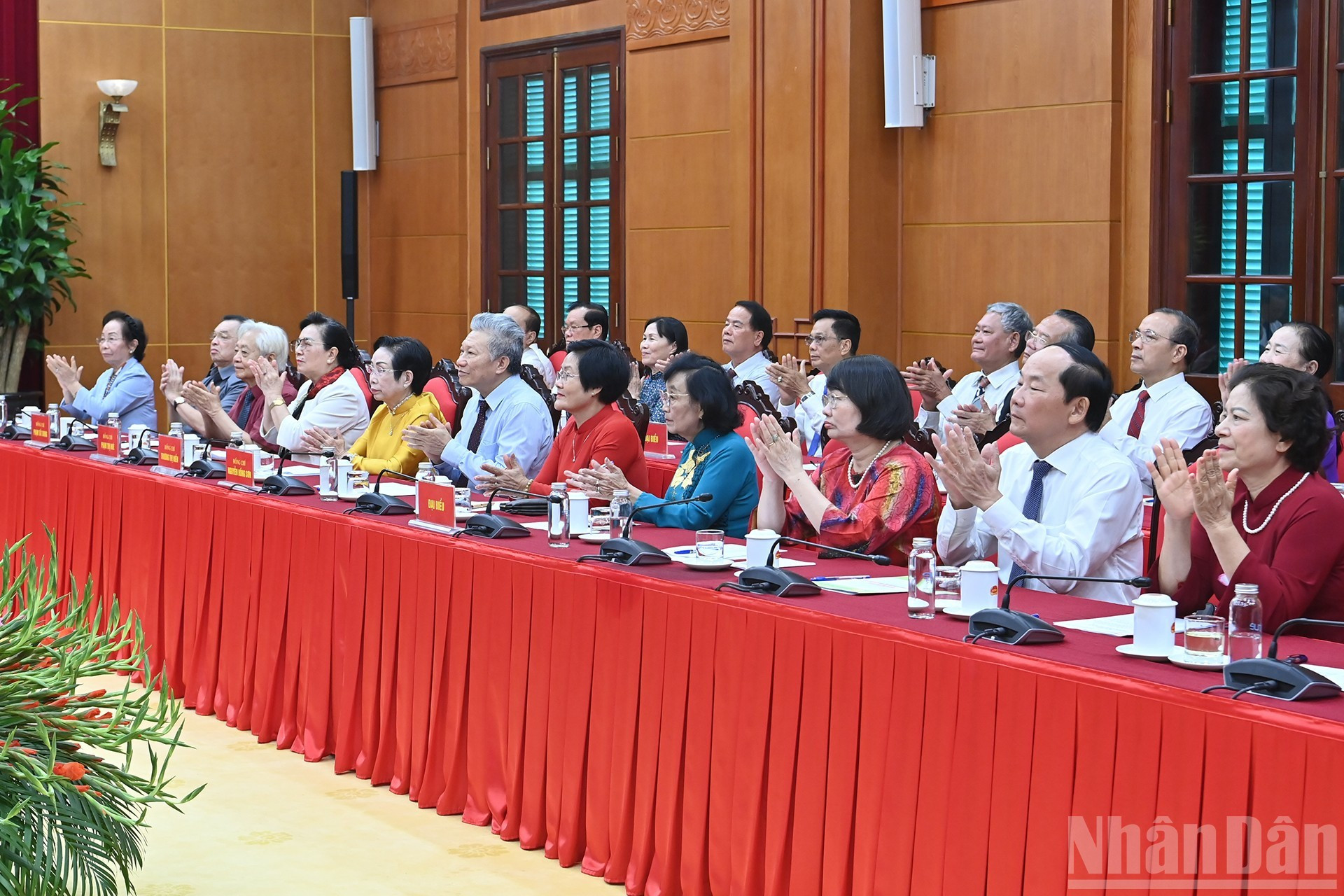 Delegados a la reunión.
