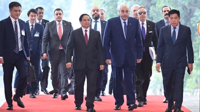 [Foto] Premier vietnamita recibe a presidente de la Cámara de Representantes jordana
