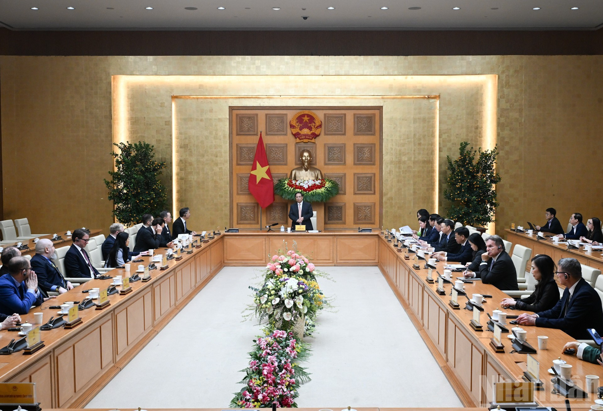 Panorama de la reunión.