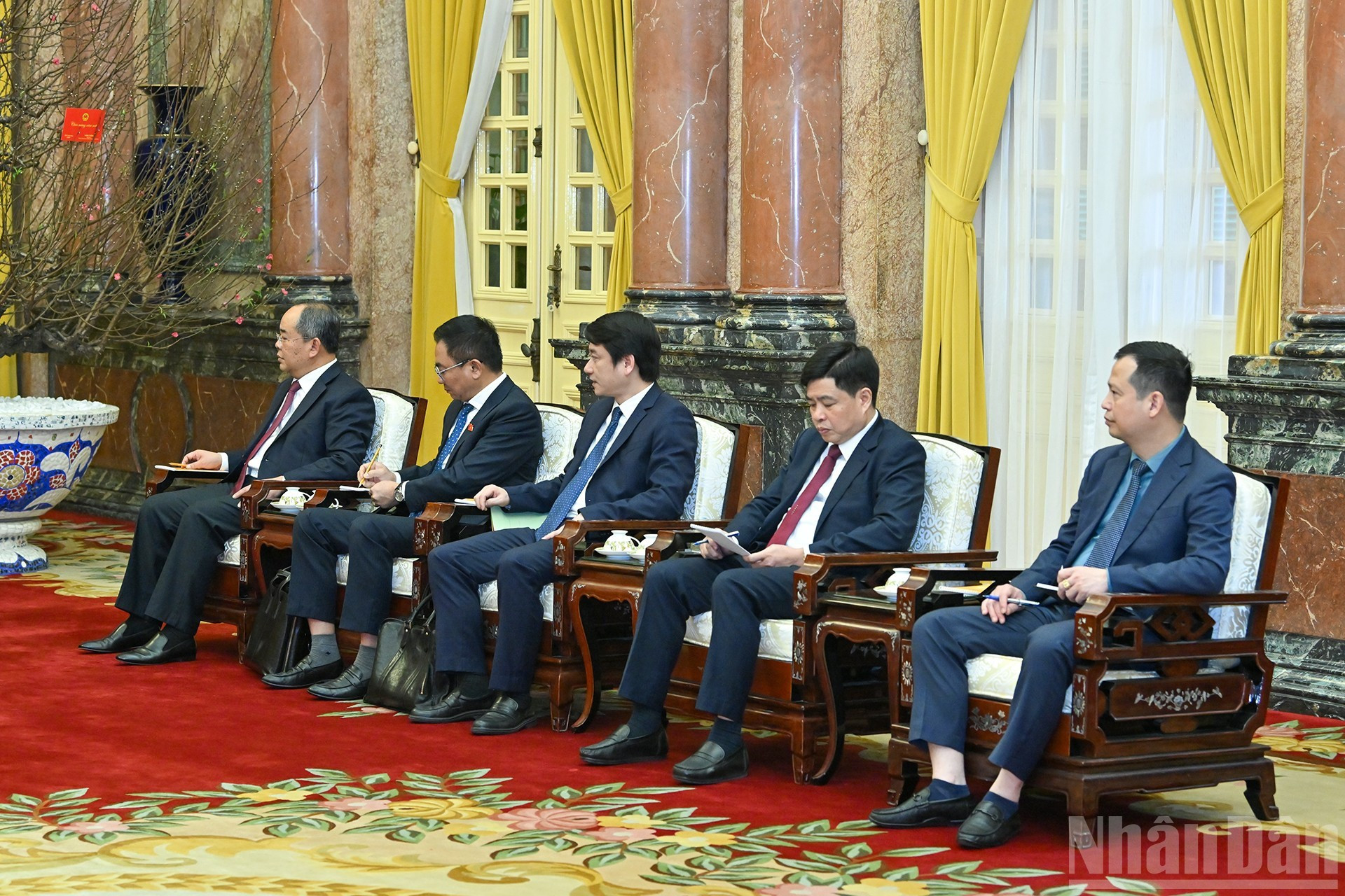 Delegados de Vietnam.