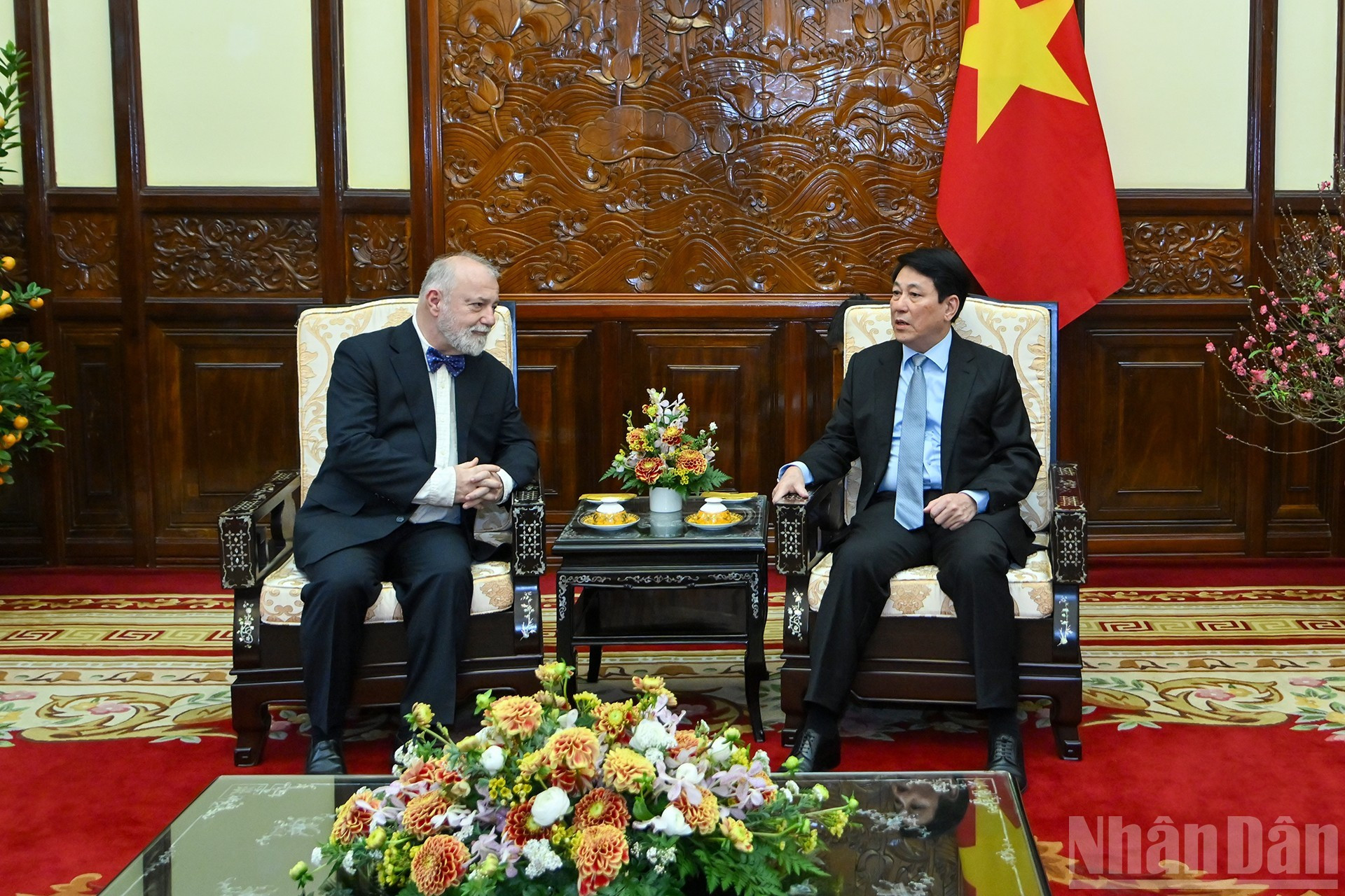 Escena de la reunión.