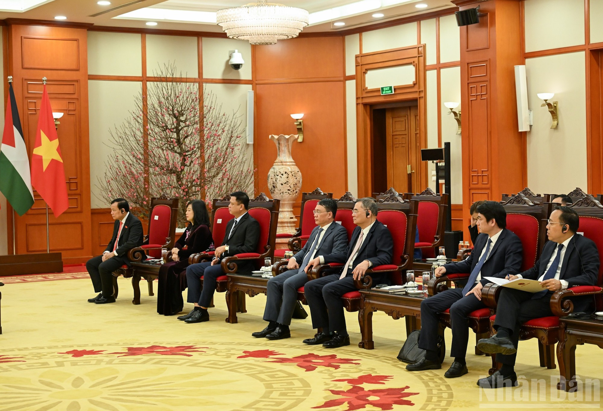 Representantes de Vietnam en la actividad.