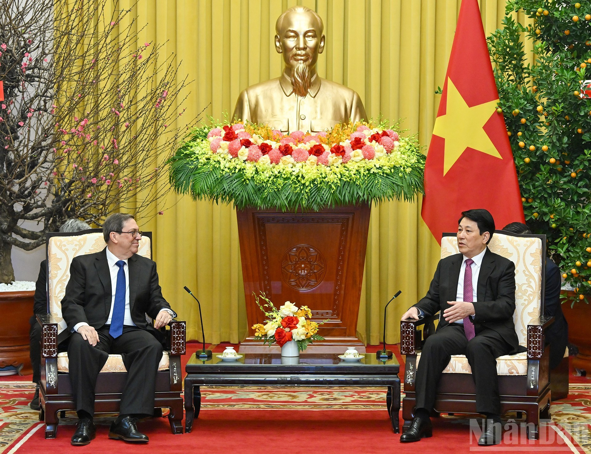 Escena de la reunión.