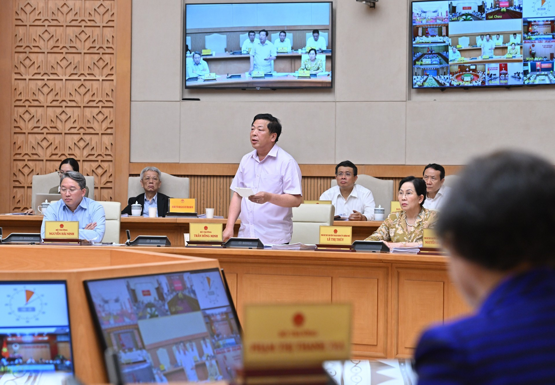 El ministro de Construcción, Tran Hong Minh.