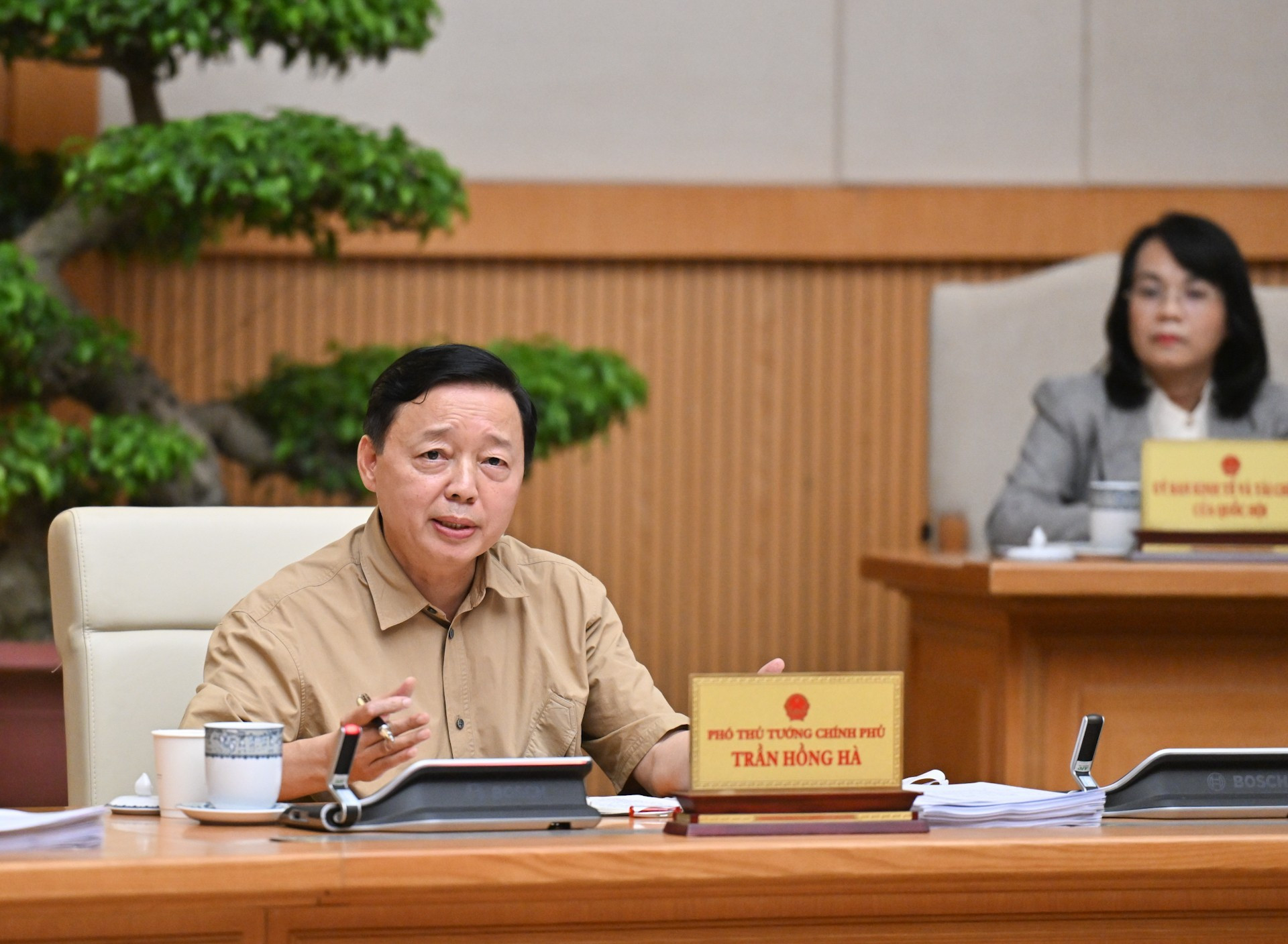 El viceprimer ministro Tran Hong Ha.