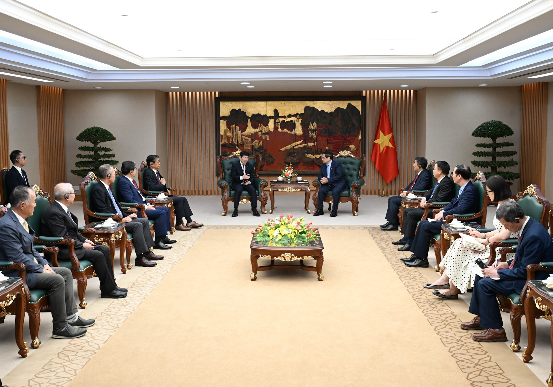 Panorama de la reunión.