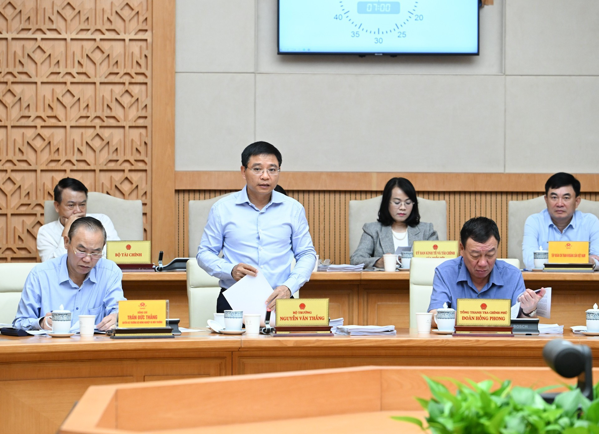 El ministro de Finanzas, Nguyen Van Thang. El ministro de Finanzas, Nguyen Van Thang.