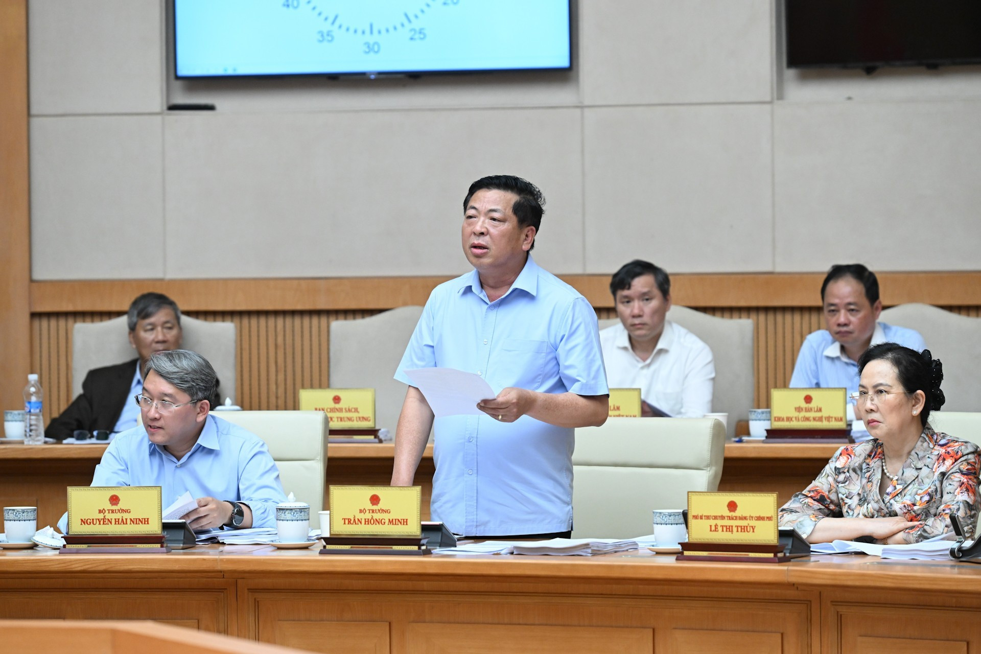 El ministro de Construcción, Tran Hong Minh. El ministro de Construcción, Tran Hong Minh.