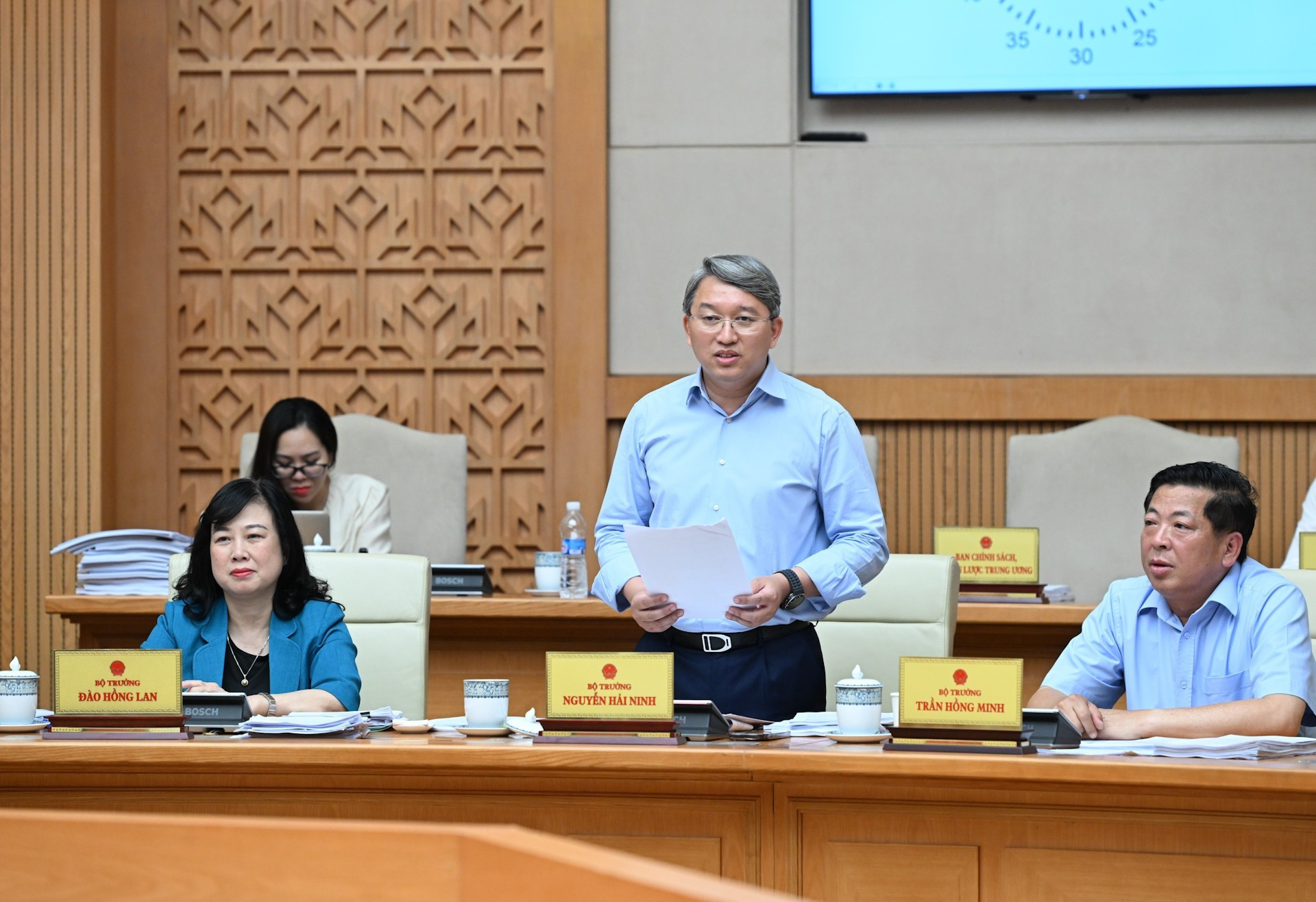 El ministro de Justicia, Nguyen Hai Ninh. El ministro de Justicia, Nguyen Hai Ninh.