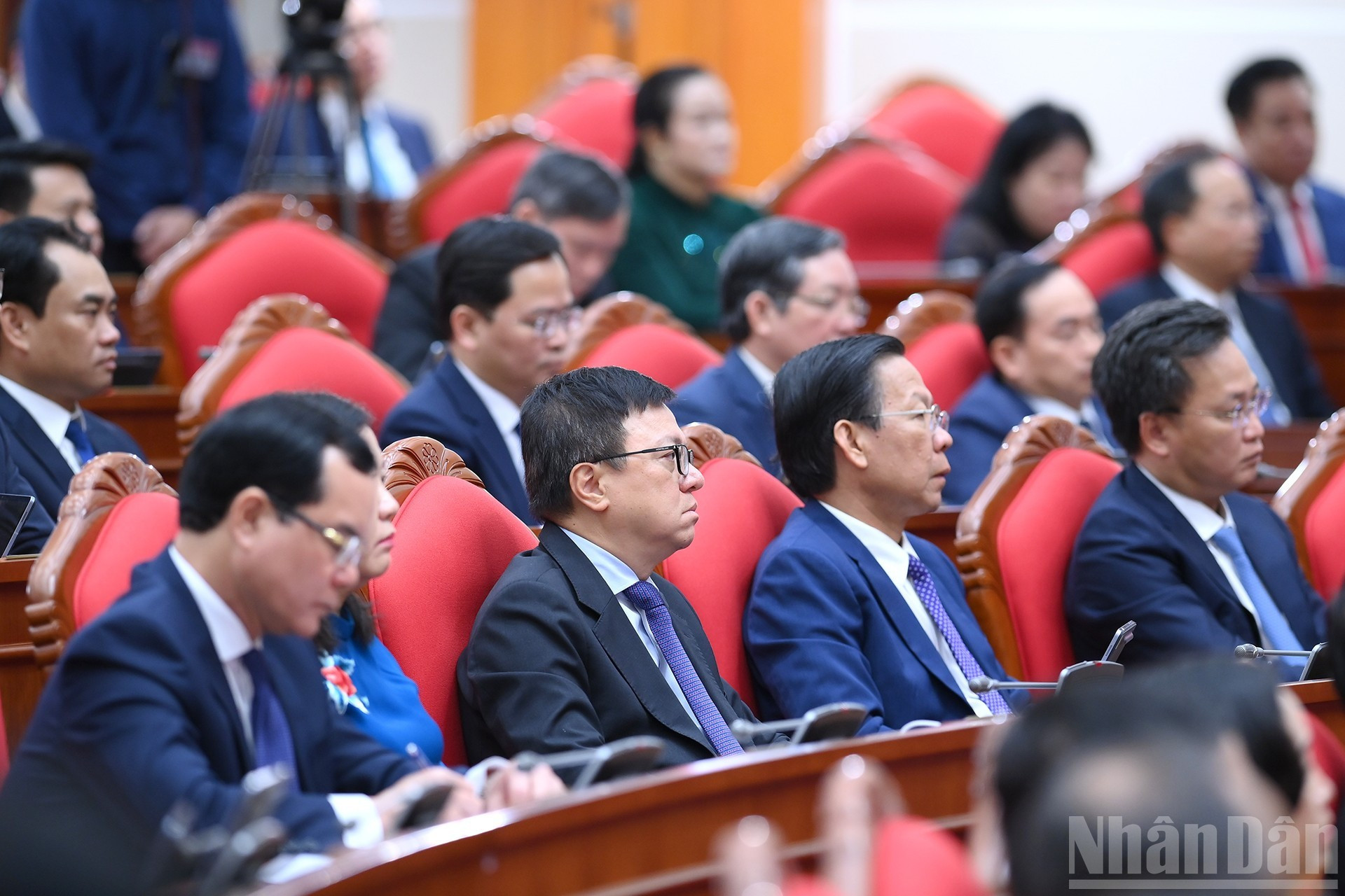 Delegados a la sesión de clausura.