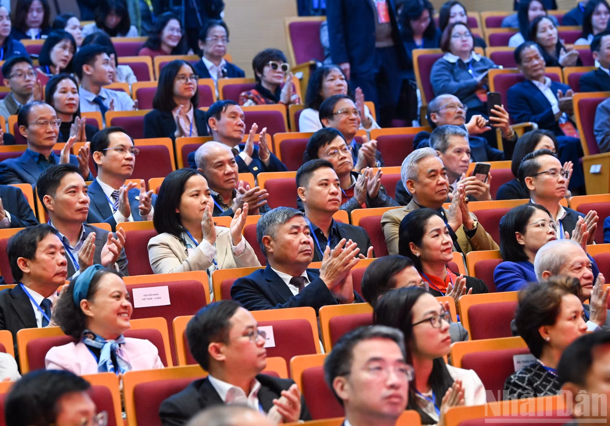 Delegados a la conferencia.