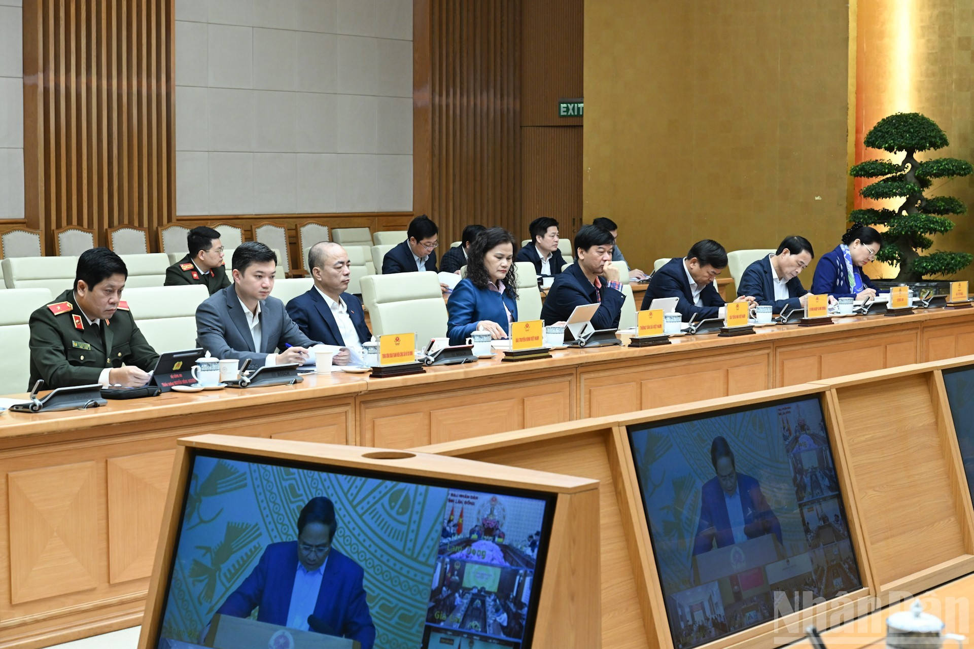 Delegados a la cita.