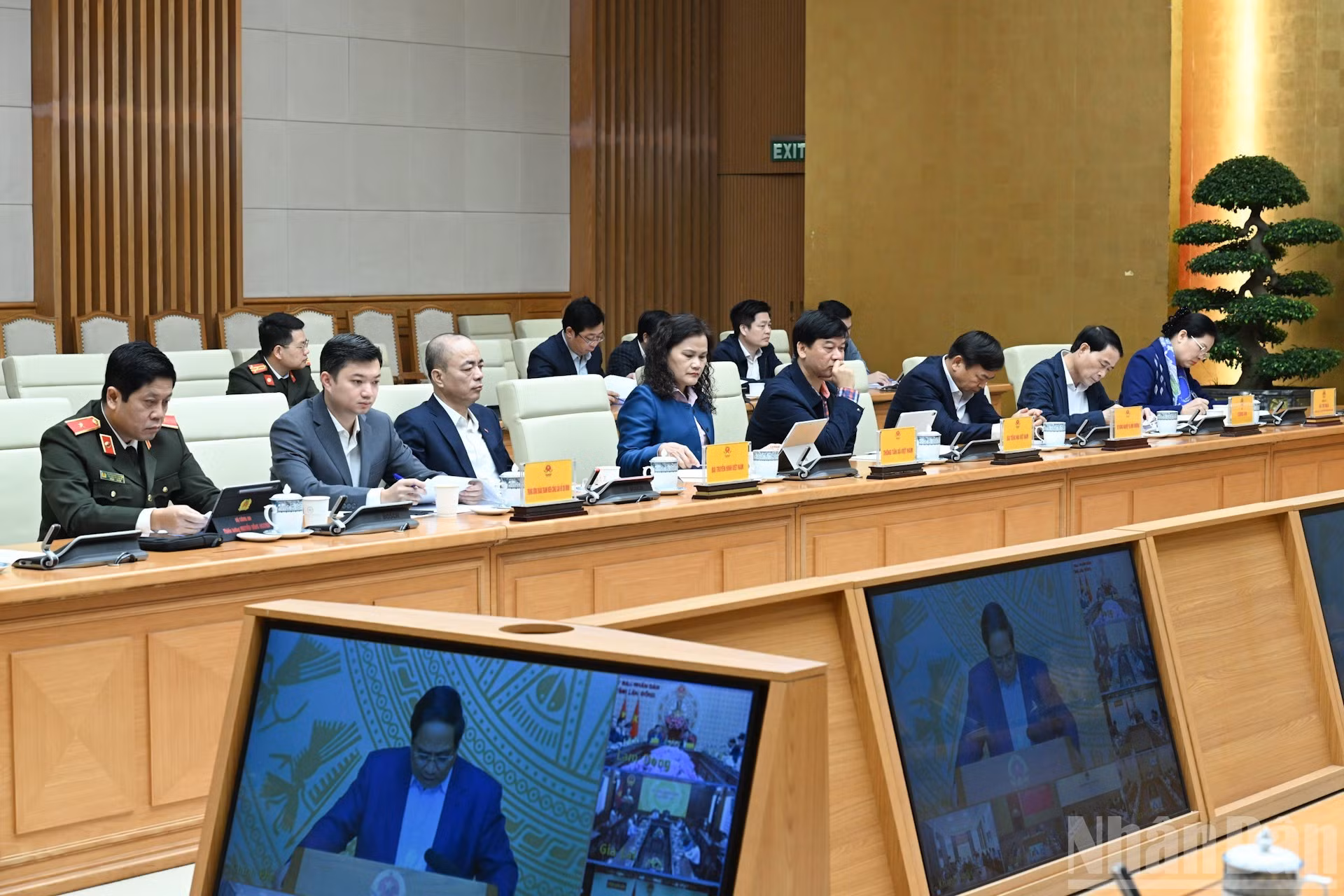 Delegados a la cita.