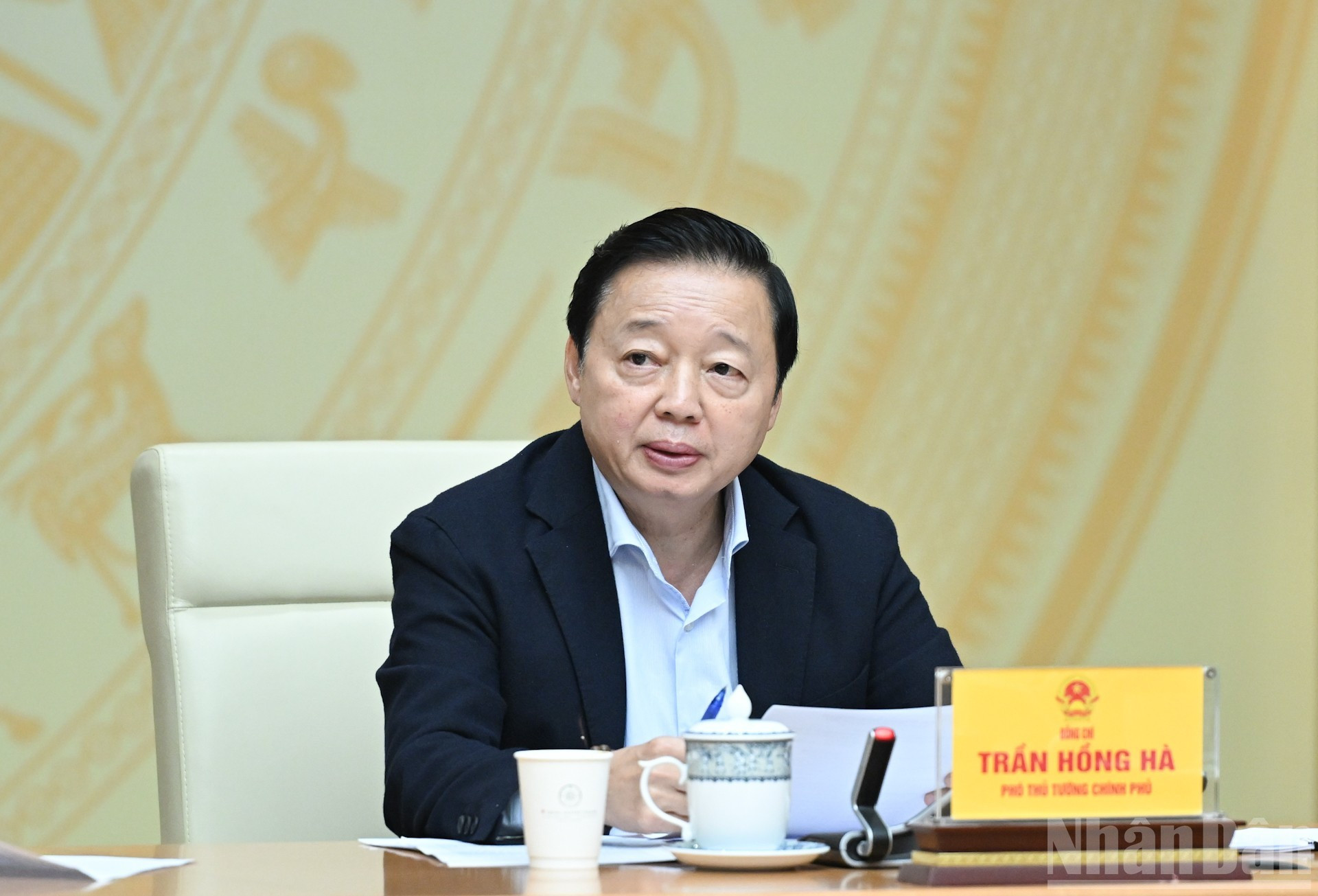 El viceprimer ministro Tran Hong Ha.