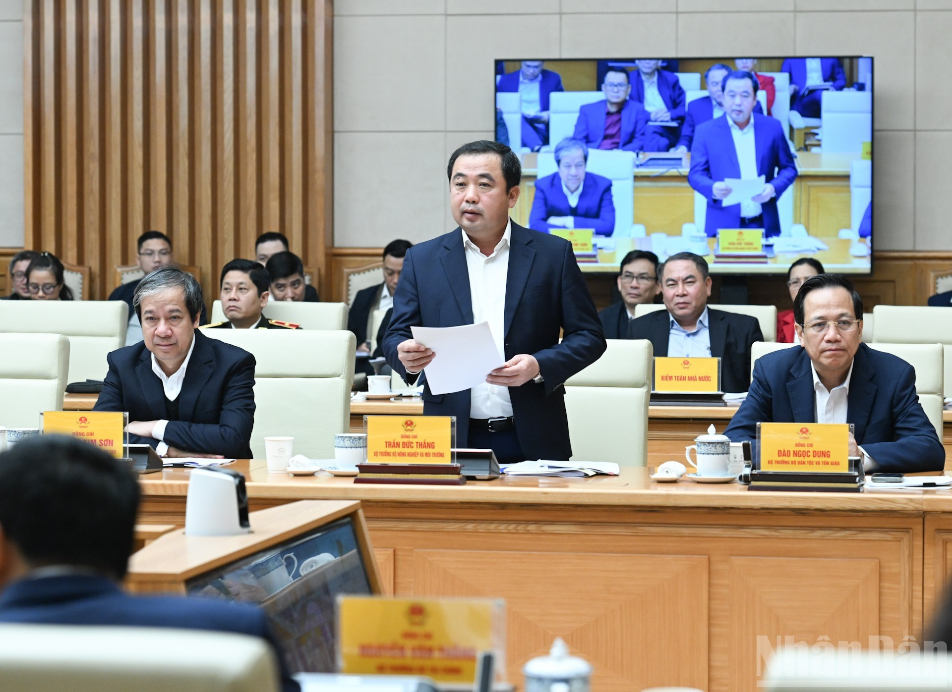 El ministro de Agricultura y Medio Ambiente, Tran Duc Thang.