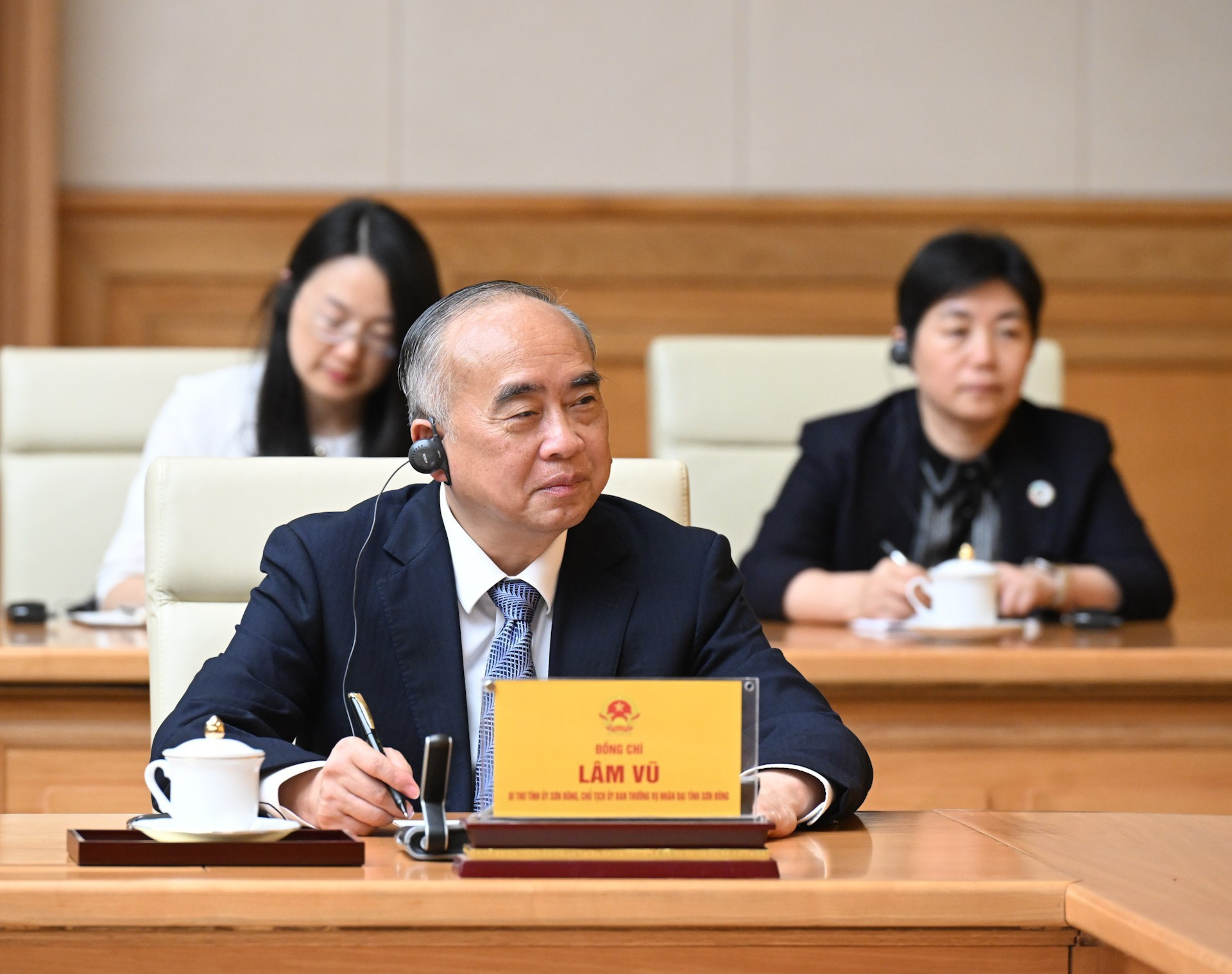 El secretario del Comité del Partido Comunista de China en la provincia de Shandong, Lin Wu. El secretario del Comité del Partido Comunista de China en la provincia de Shandong, Lin Wu.