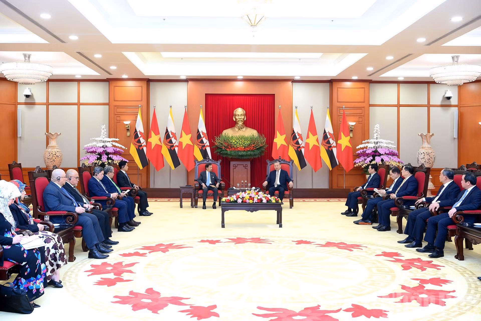 Panorama de la reunión.