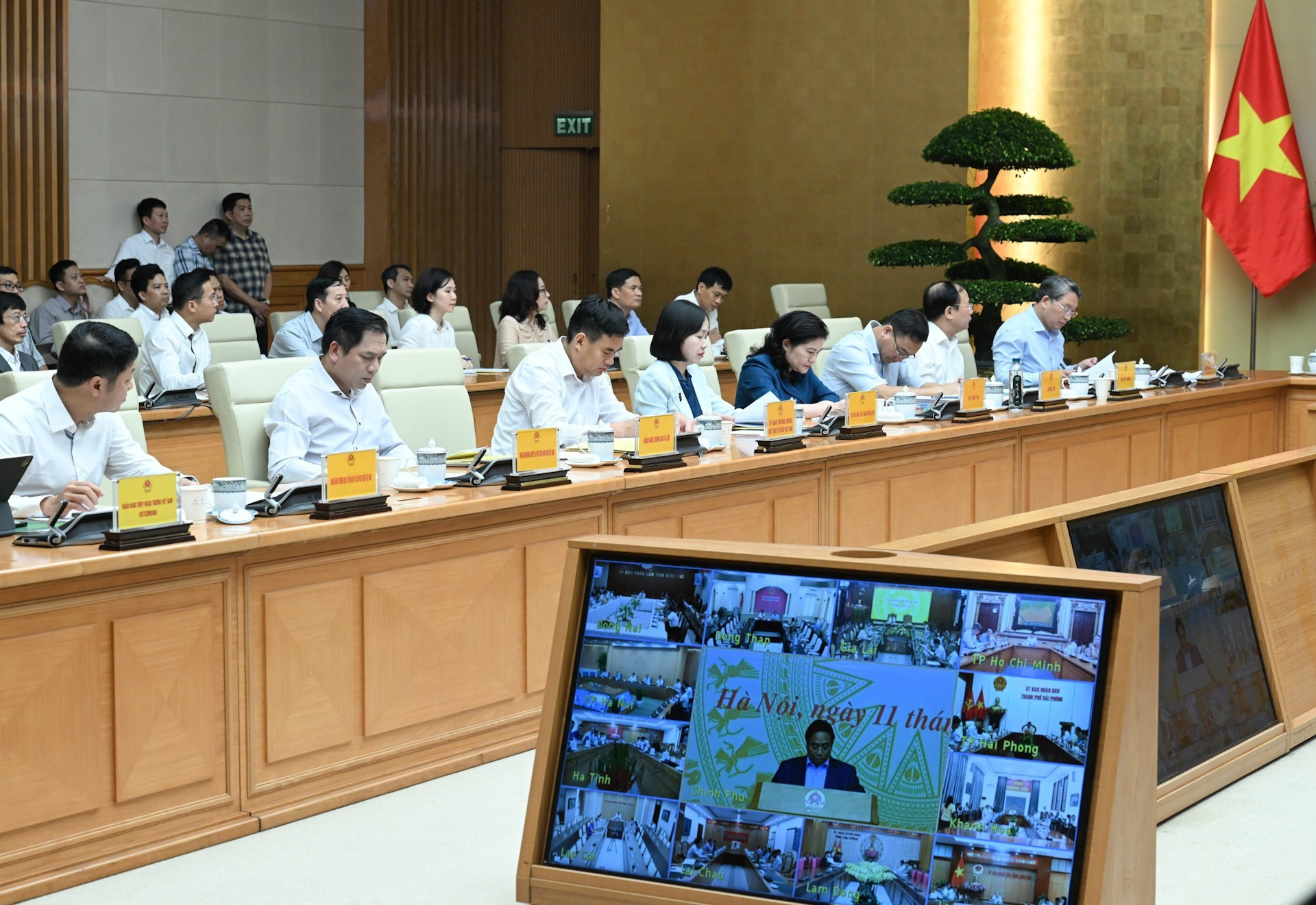Delegados a la reunión.