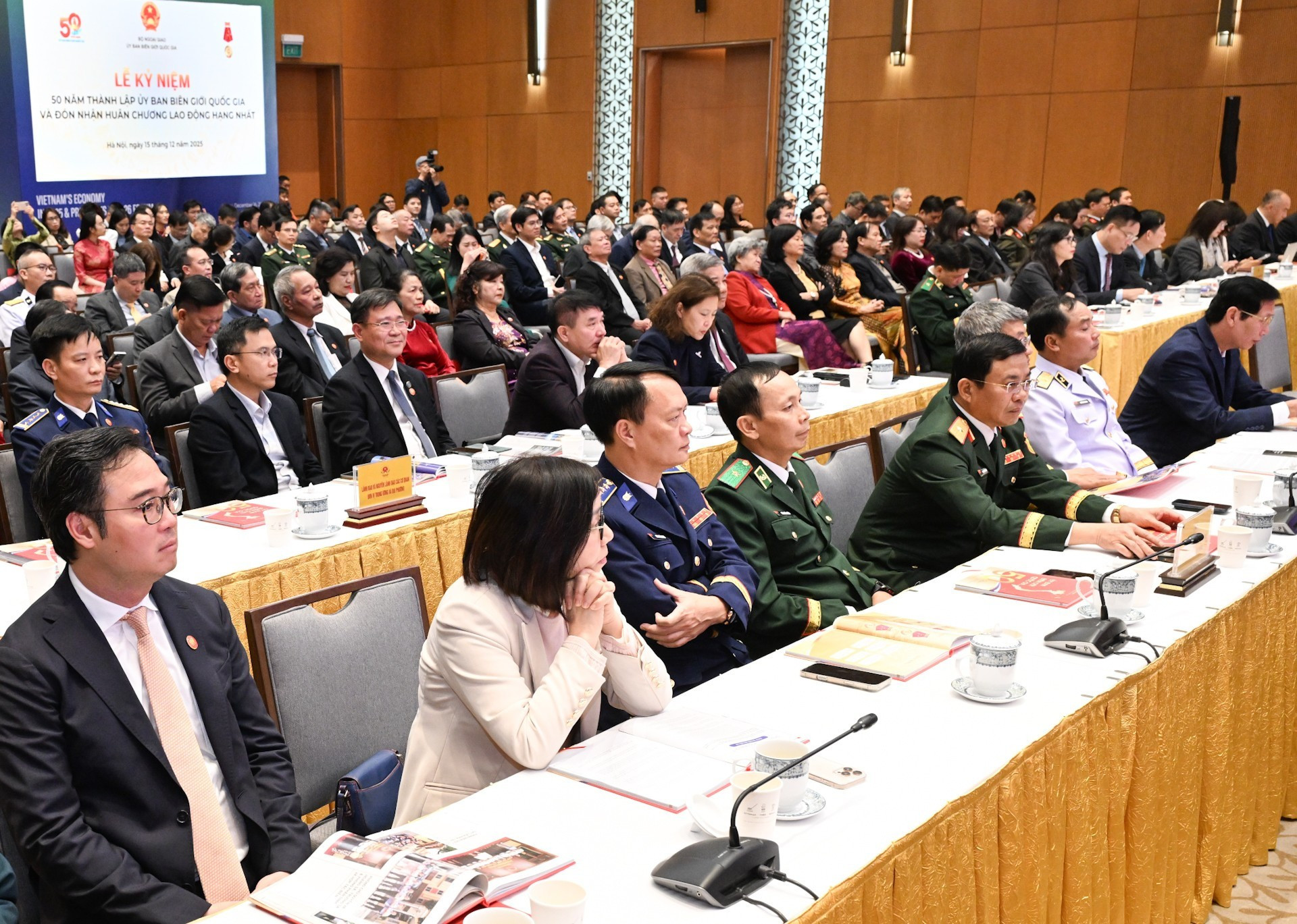 Delegados a la ceremonia.