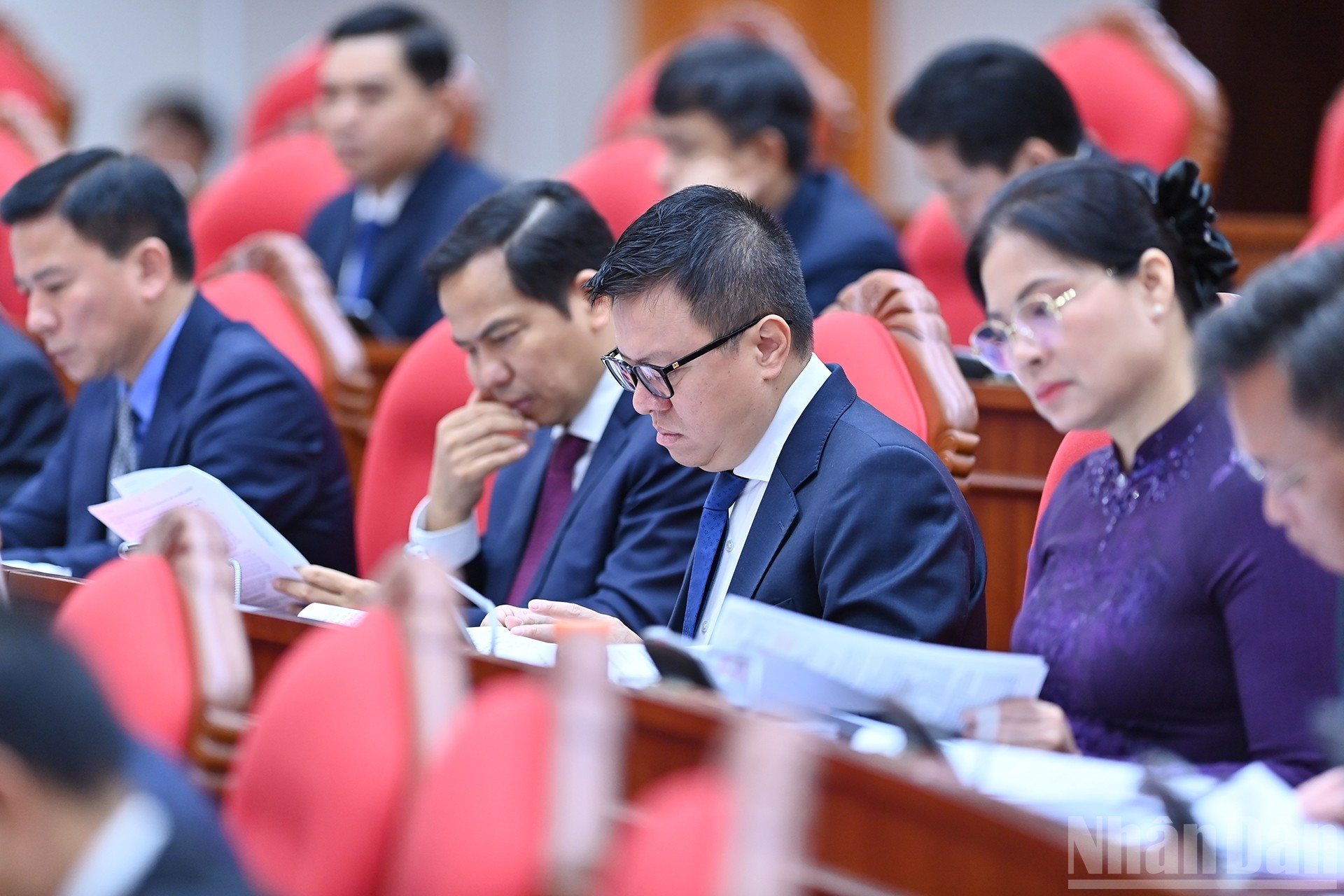 Delegados al XII pleno del Comité Central del PCV del XIII mandato.