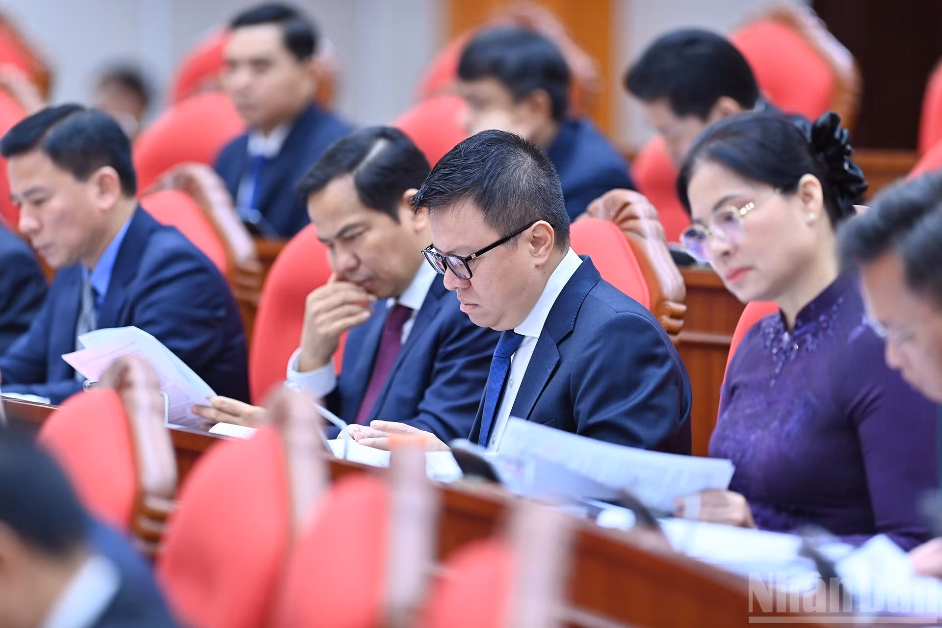 Delegados al XII pleno del Comité Central del PCV del XIII mandato.