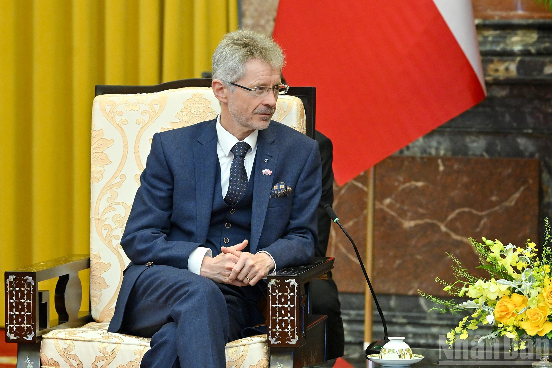 El presidente del Senado de la República Checa, Milos Vystrcil.